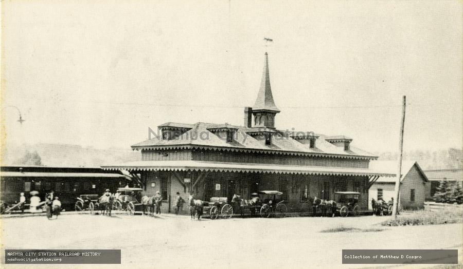 Postcard: Wolfeboro Station